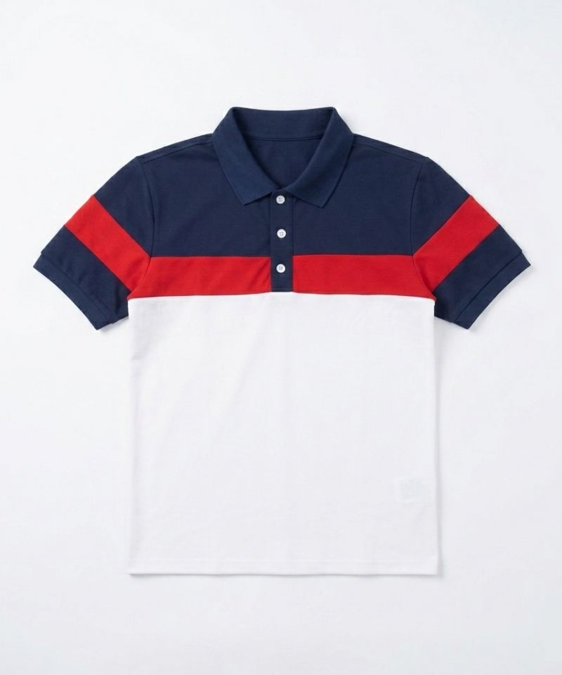Áo POLO phối màu